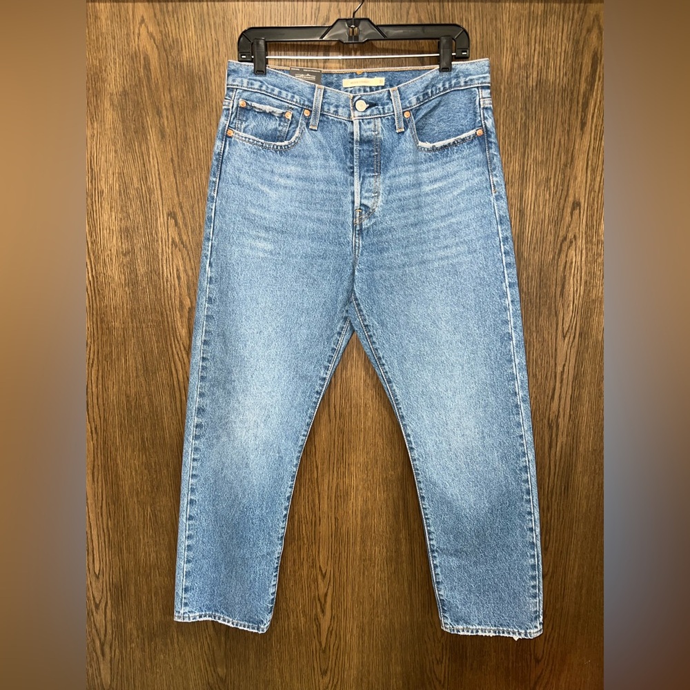 Levi's Blue Wedgie Straight Leg Women's Jeans